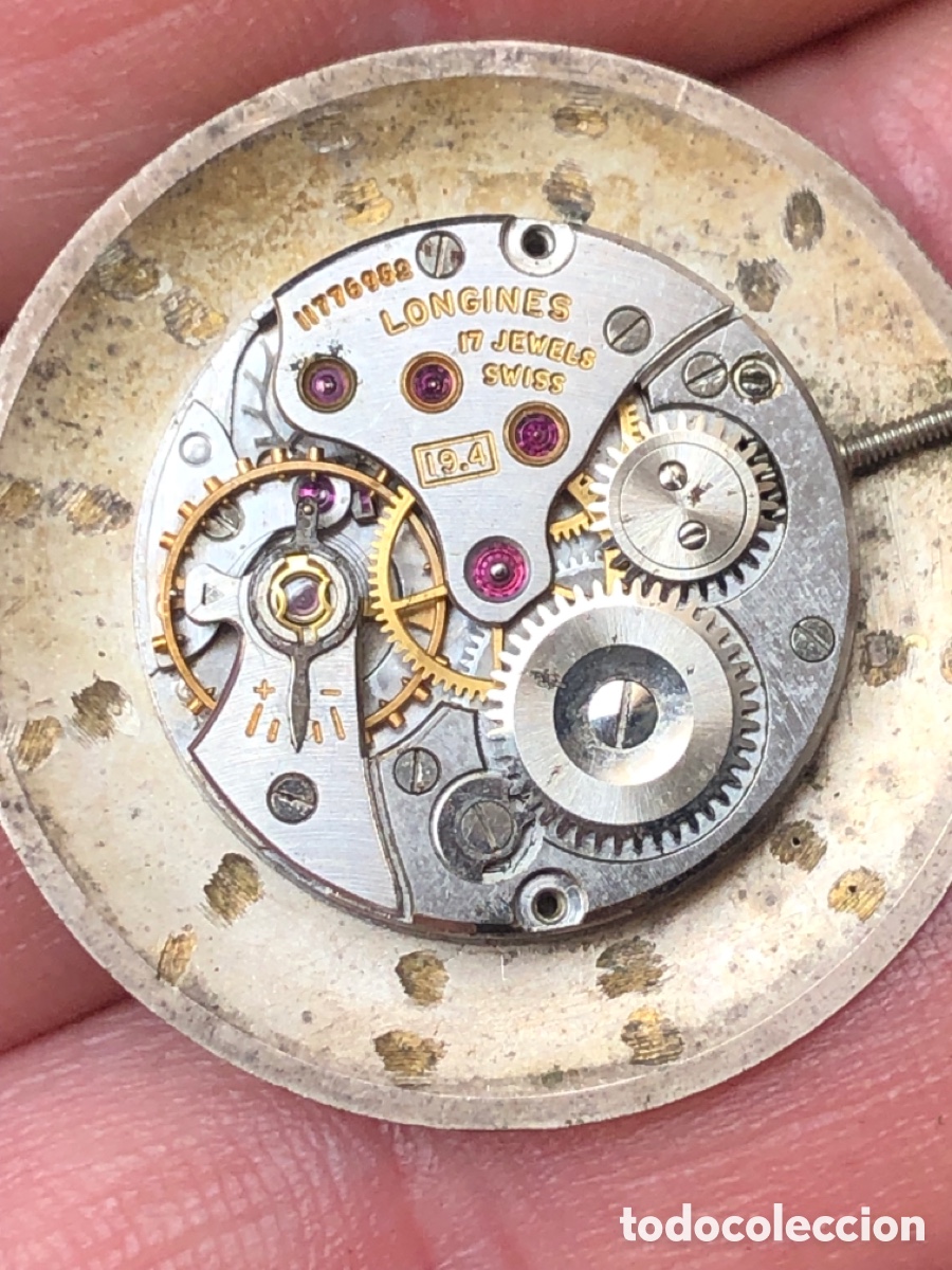 Recambios de relojes: Calibre reloj Longines ref 19/4 de cuerda