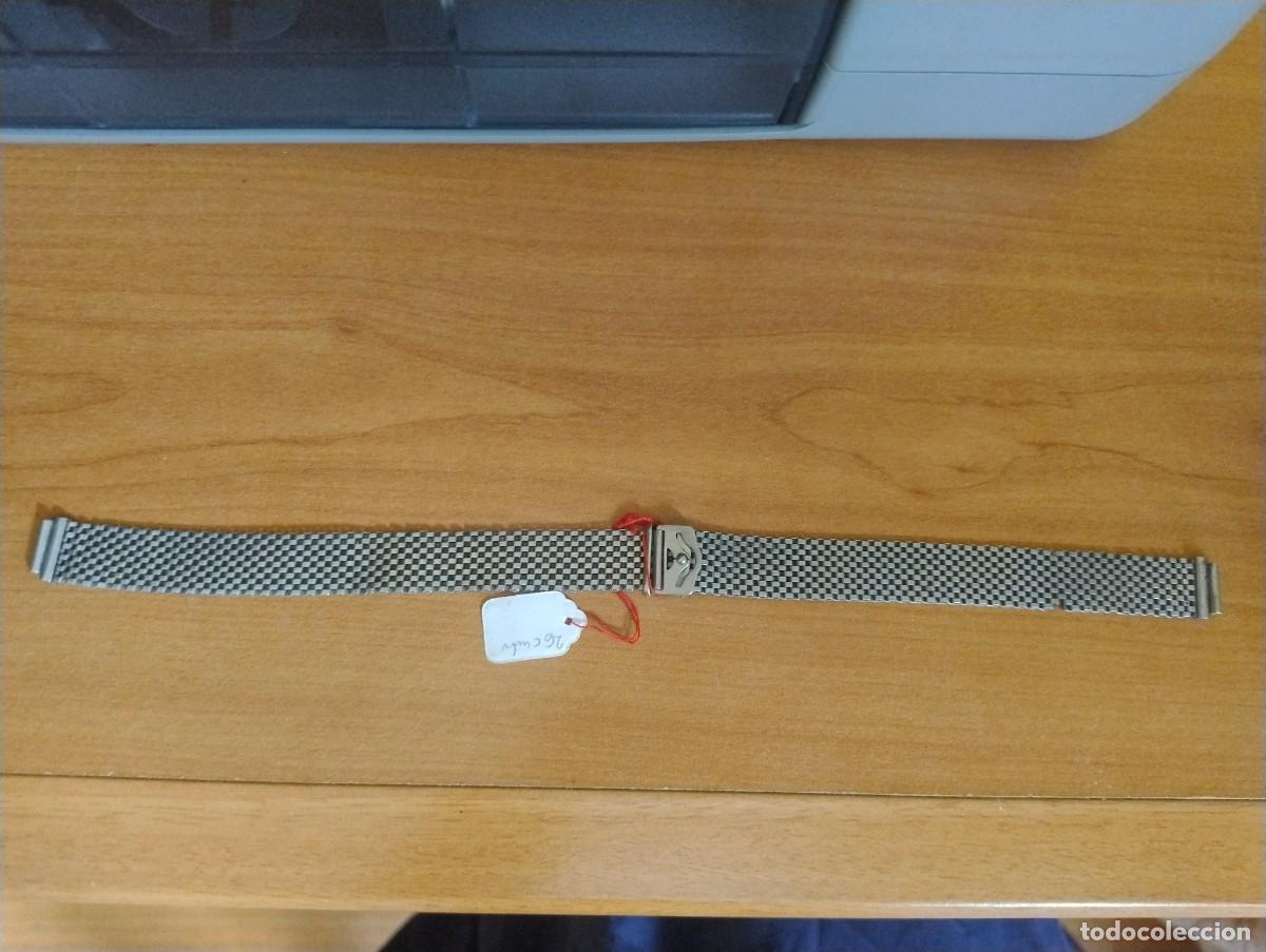Recambios de relojes: PRECIOSA CORREO MET&Aacute;LICA PARA RELOJ 26 CM