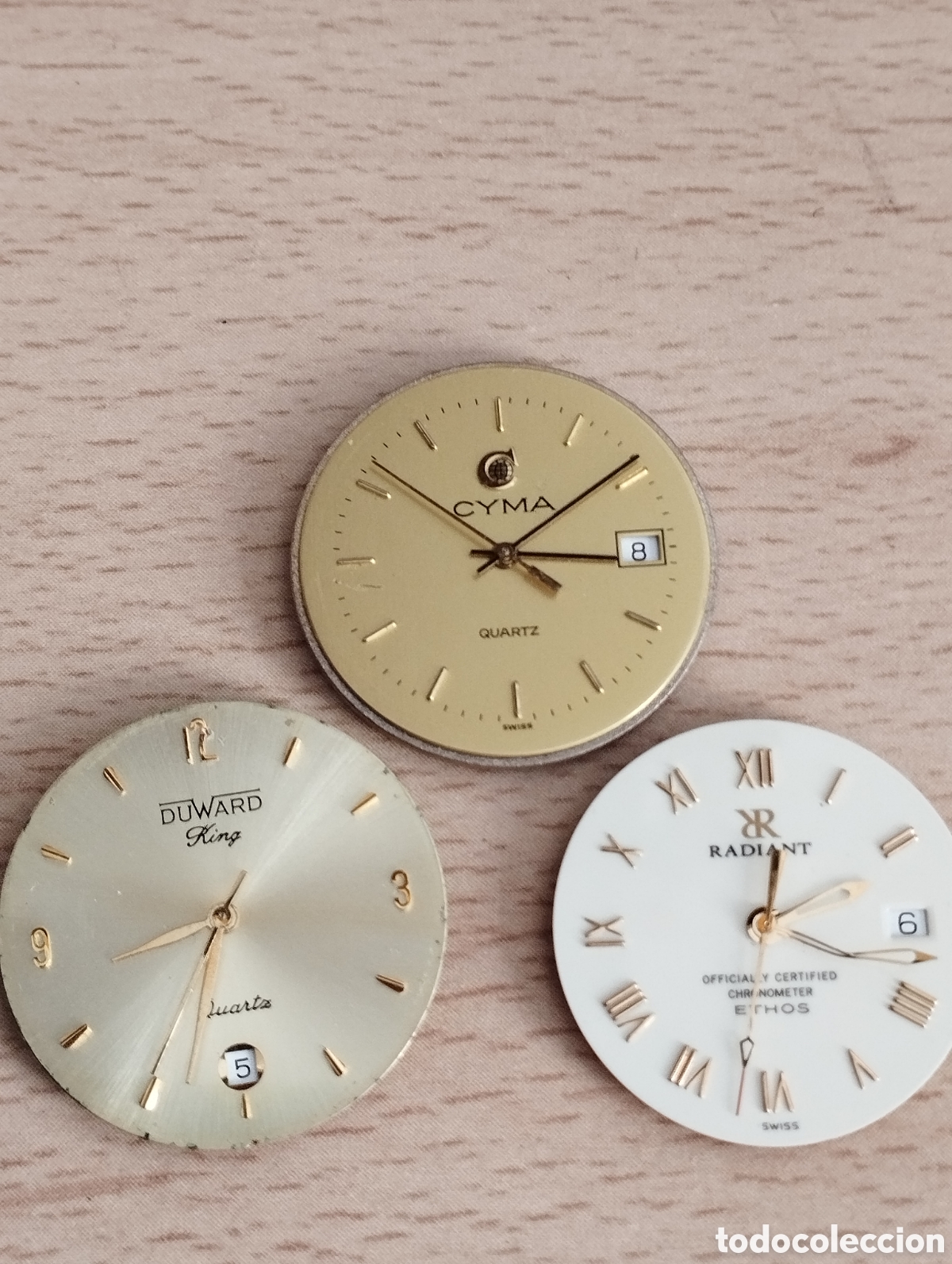 Recambios de relojes: MAQUINARIA RELOJ CYMA DUWARD RADIANT LOTE DE TRES