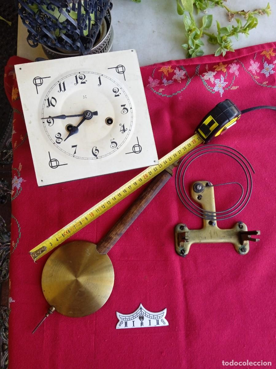 Recambios de relojes: Mecanismo completo de reloj antiguo de pared