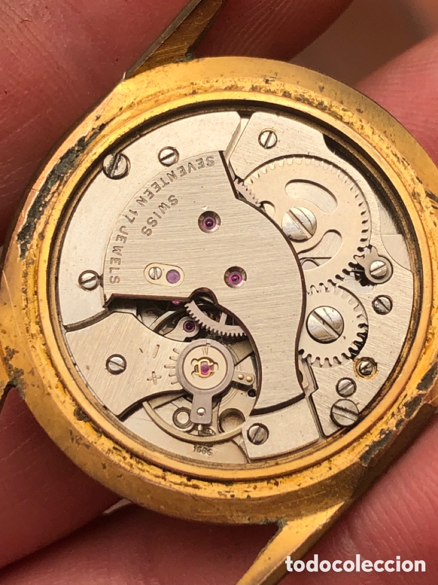 Recambios de relojes: Calibre reloj cuerda ref AS 1686