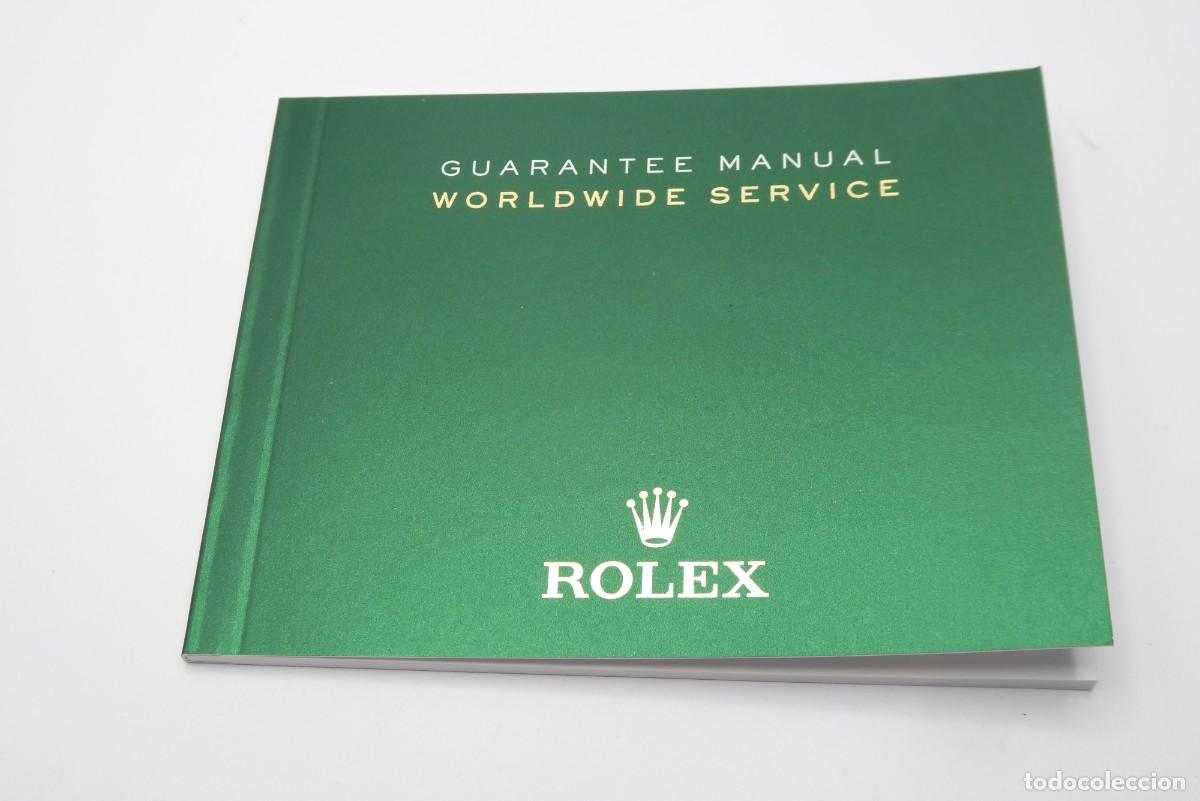 Recambios de relojes: Rolex Booklet Worldwide service 563.84