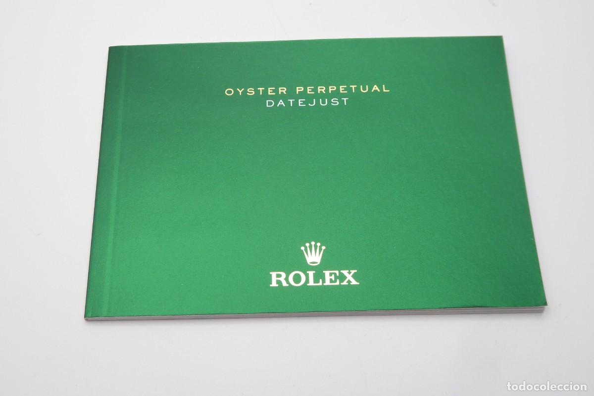 Recambios de relojes: Rolex Datejust booklet 553.53 De - 3.2016