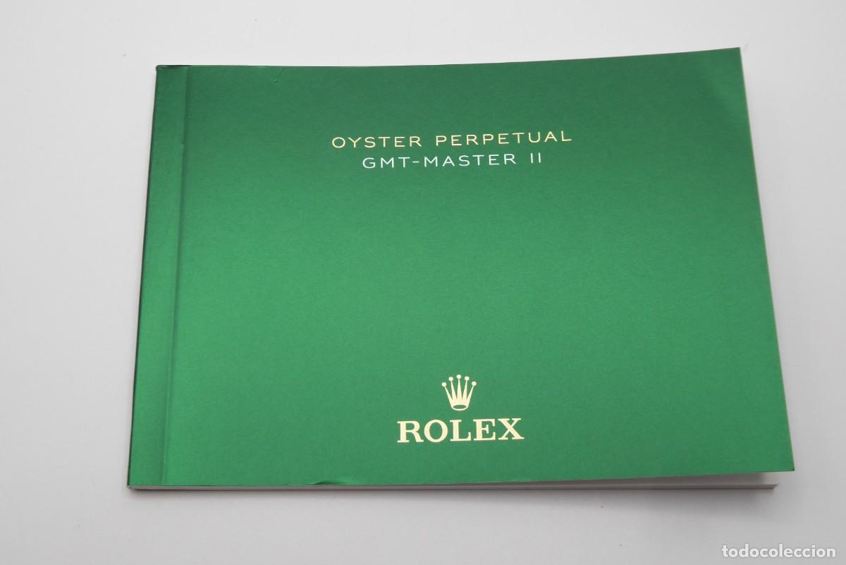 Recambios de relojes: Rolex GMT-Master II booklet 595.32 Eng - 9.2017