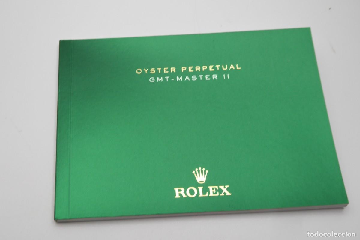 Recambios de relojes: Rolex GMT-Master II booklet 595.32 Eng - 4.2016
