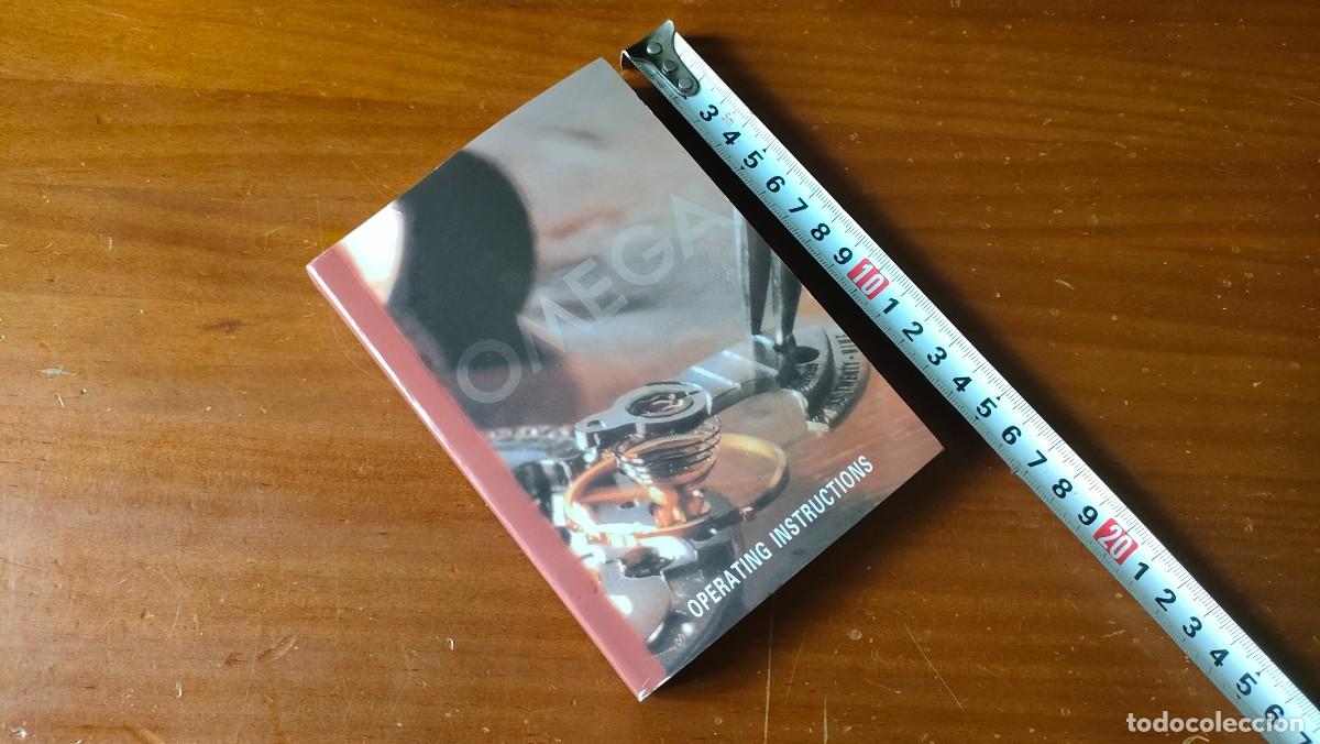 Recambios de relojes: LIBRO OMEGA OPERATING INSTRUCTIONS MANUAL INSTRUCCIONES 1/8 DISTINTOS CALIBRES WATCH RELOJ CLOCK