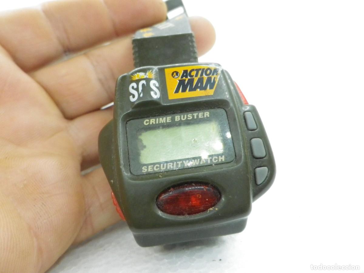 Recambios de relojes: RELOJ ORIGINAL ACTION MAN CRIME BUSTER PARA REPARAR O PIEZAS WATCHES