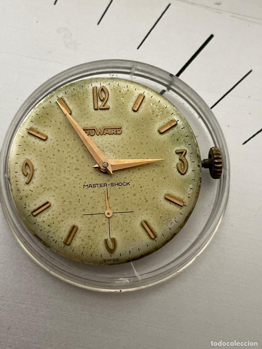 Recambios de relojes: En venta lote de maquinaria vintage de la prestigiosa marca suiza Duward, modelo Master Shock, ideal