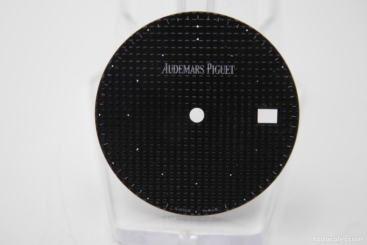 Recambios de relojes: Audemars Piguet black damaged dial 24.8mm