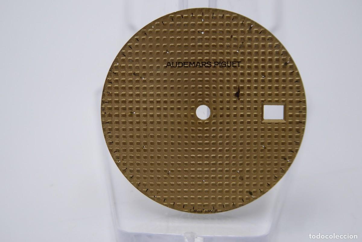 Recambios de relojes: Audemars Piguet yellow damaged dial 24.8mm