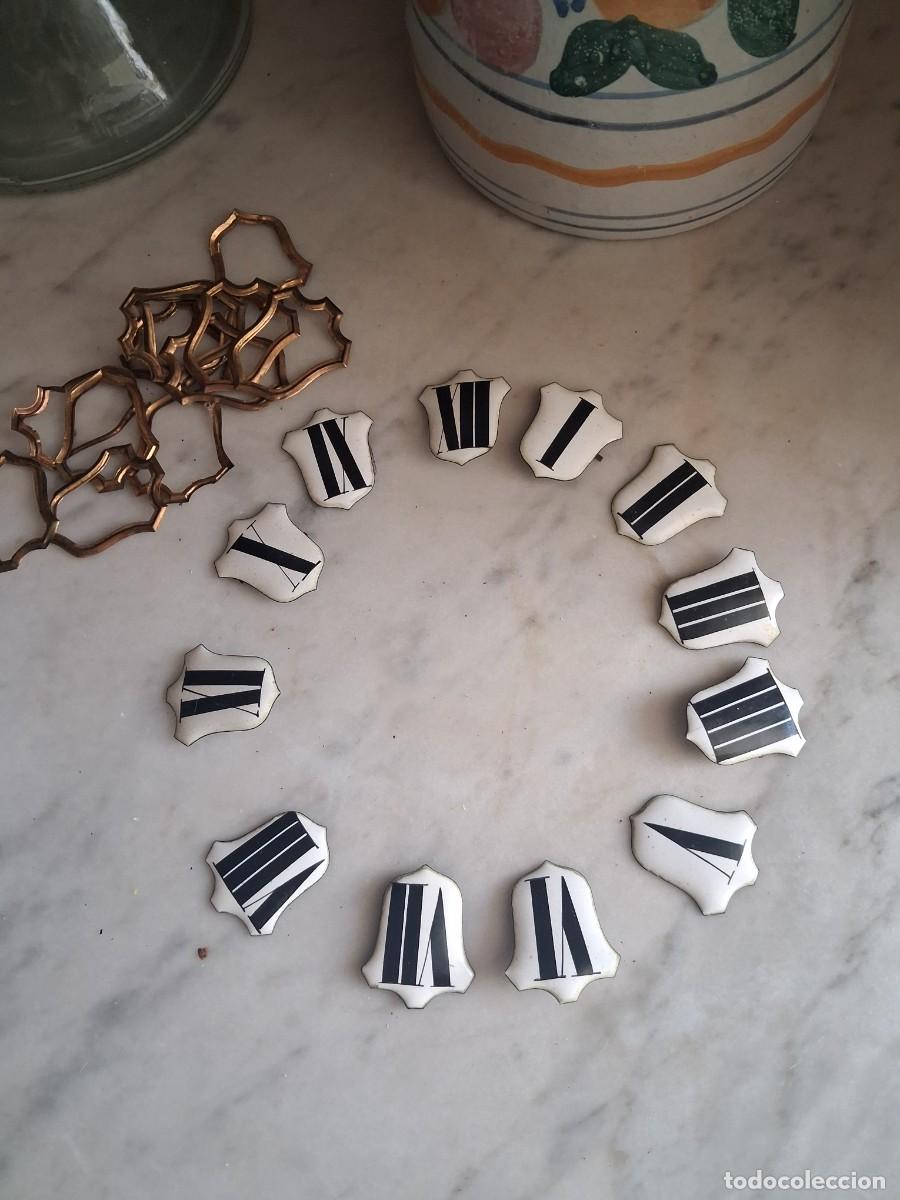 Recambios de relojes: Numeracion esmaltada de reloj