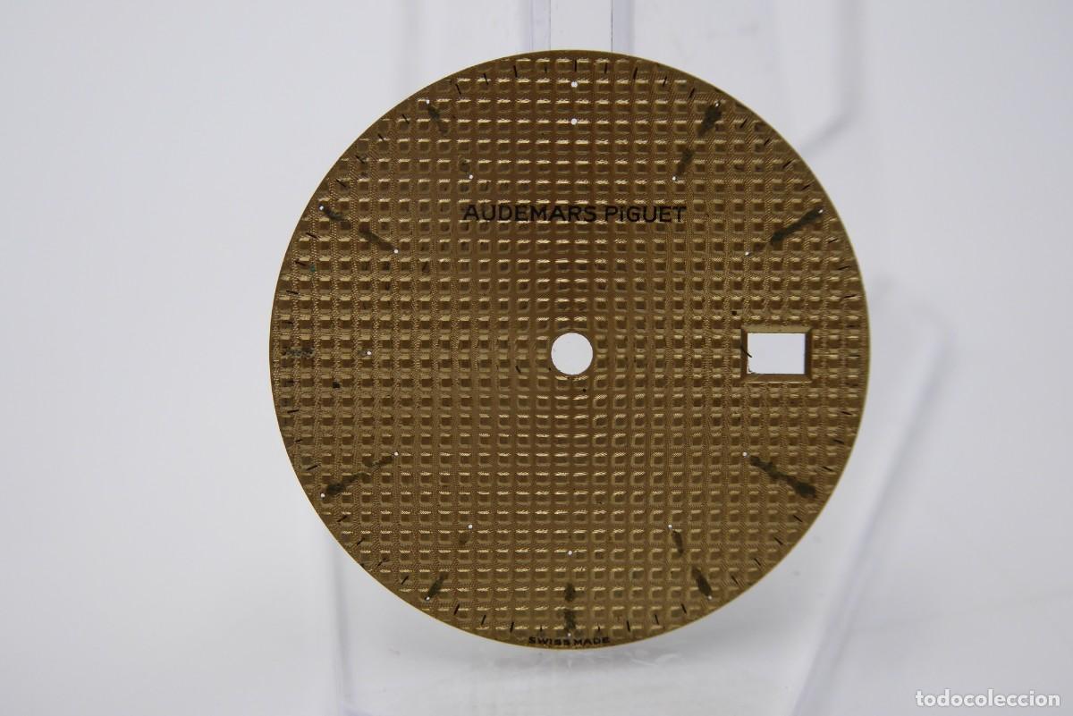Recambios de relojes: Audemars Piguet yellow damaged dial 24.8mm