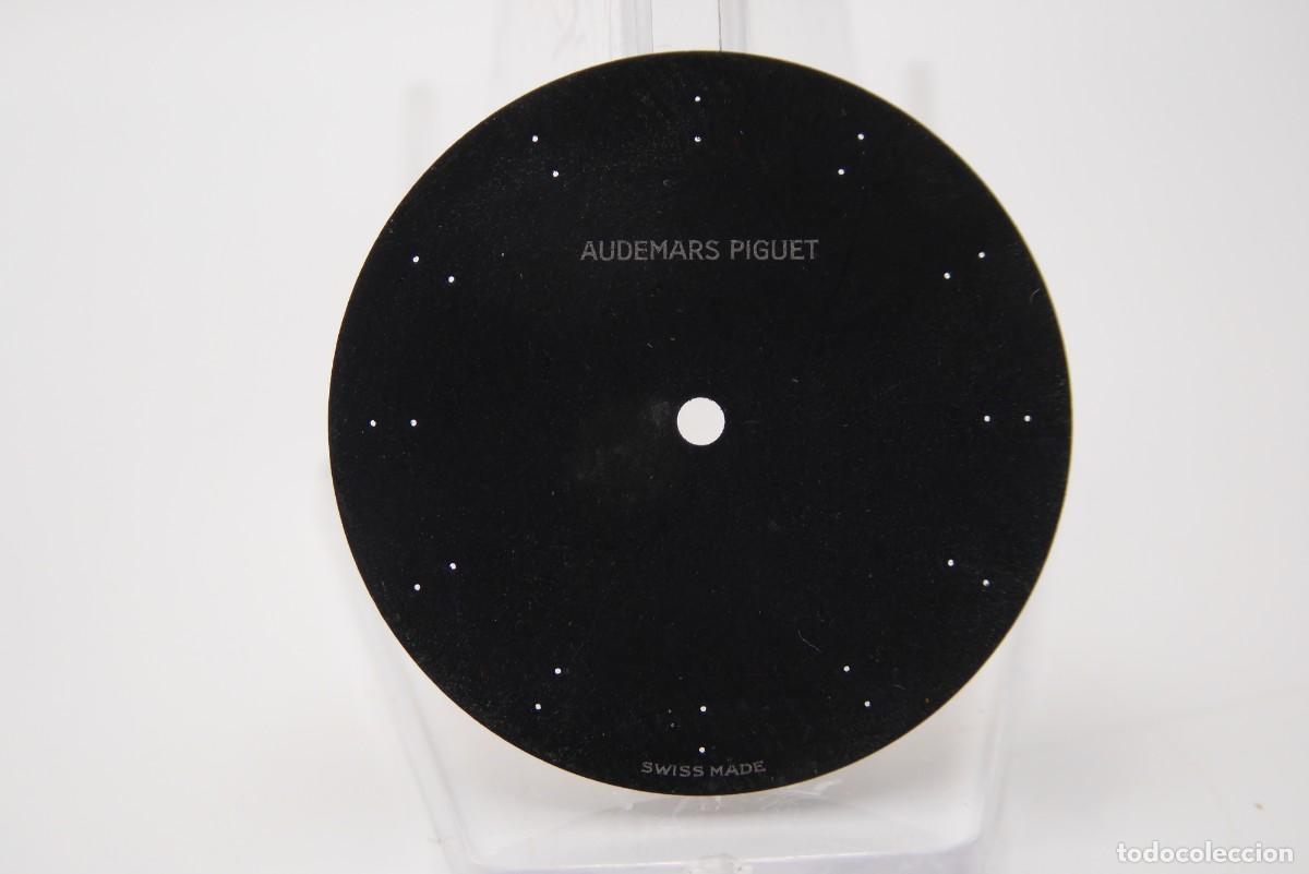 Recambios de relojes: Audemars Piguet black damaged dial 27.2mm