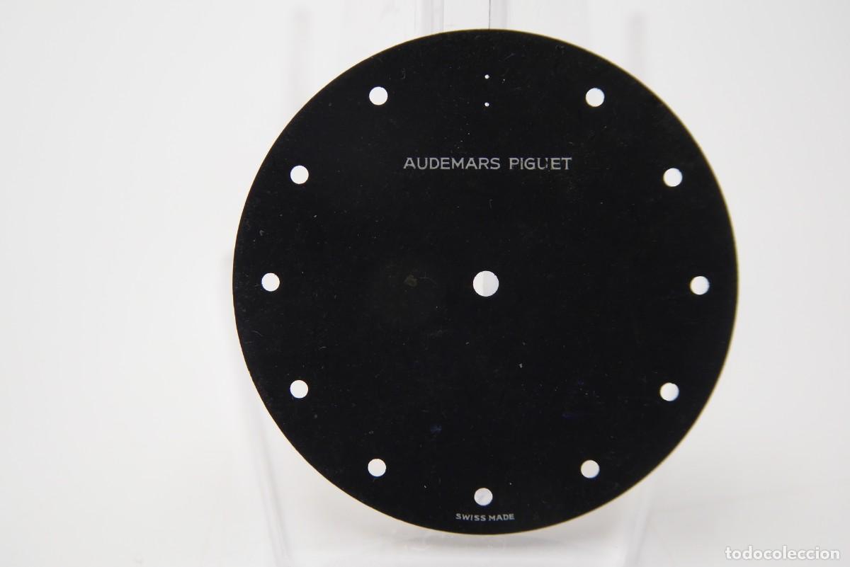 Recambios de relojes: Audemars Piguet black damaged dial 27.5mm