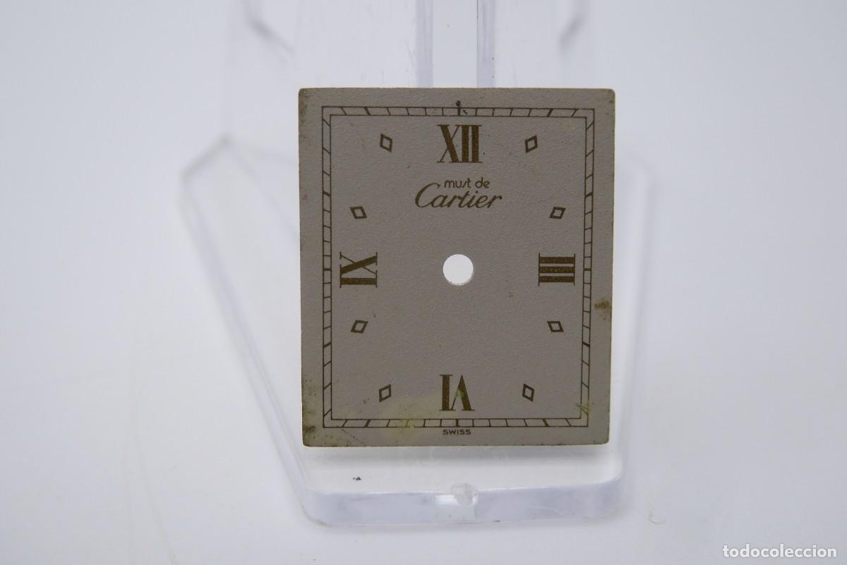 Recambios de relojes: Cartier must de cartier vintage beige dial