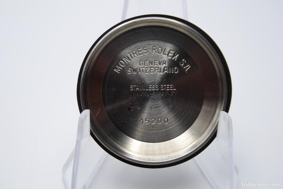 Recambios de relojes: Rolex oyster perpetual date fond case back 15200