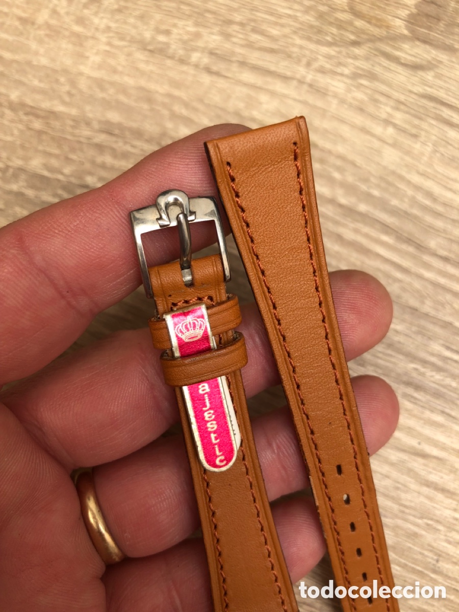 Recambios de relojes: Hebilla reloj omega acero correa de 16 mm a estrenar