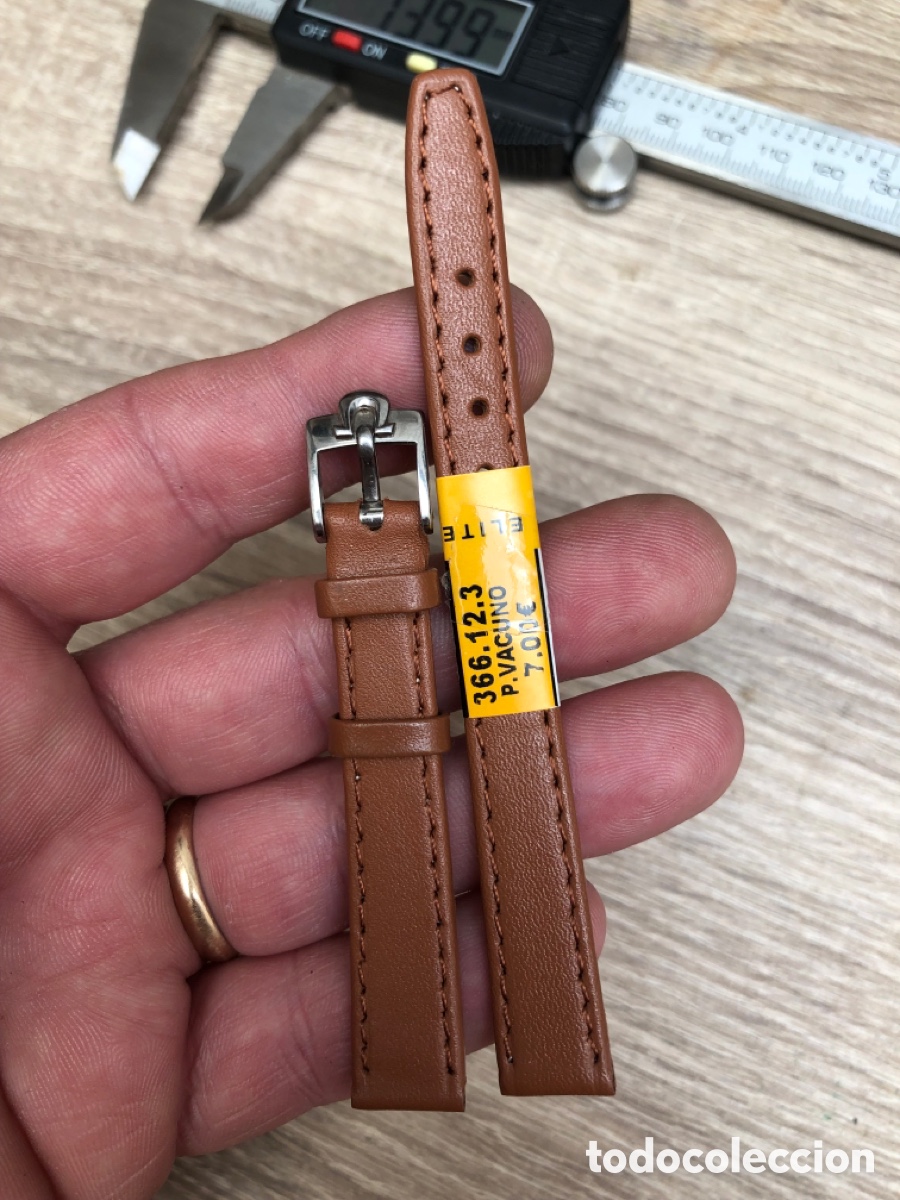Recambios de relojes: Hebilla reloj omega acero correa de 12 mm