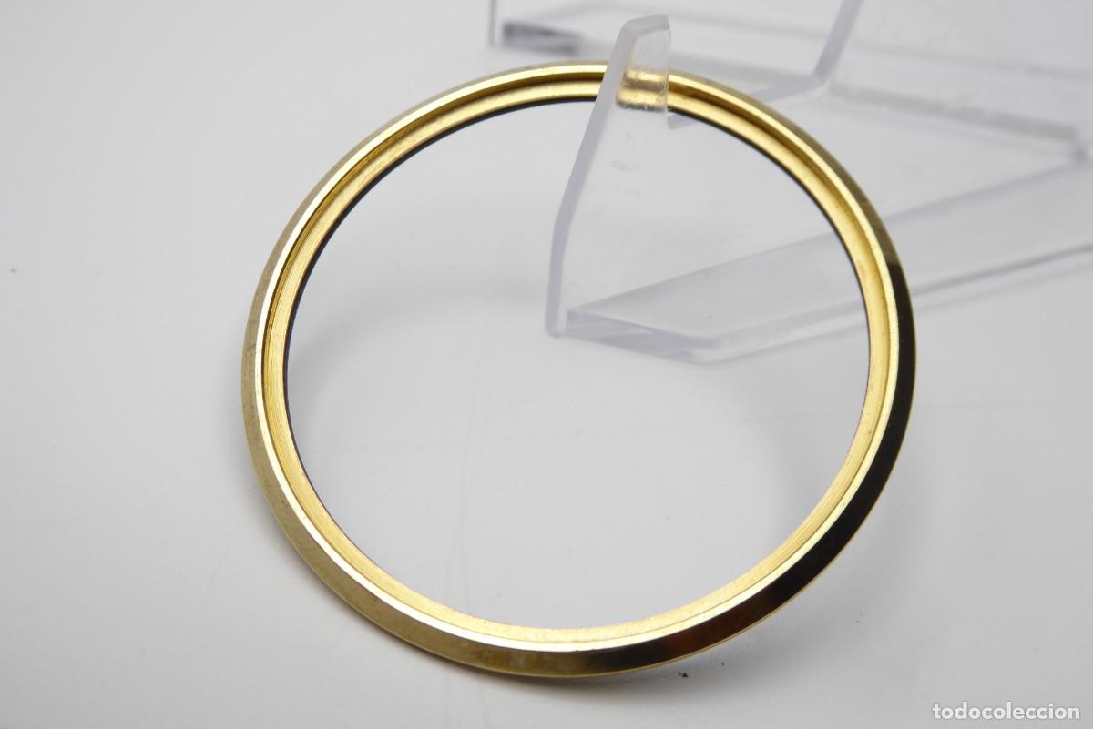 Recambios de relojes: Omega Speedmaster bezel gold 40mm - Foto 4
