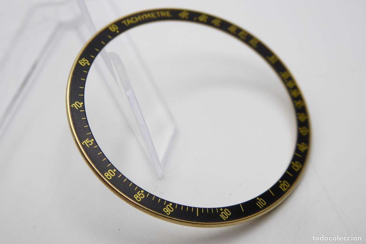 Recambios de relojes: Omega Speedmaster bezel gold 40mm - Foto 6