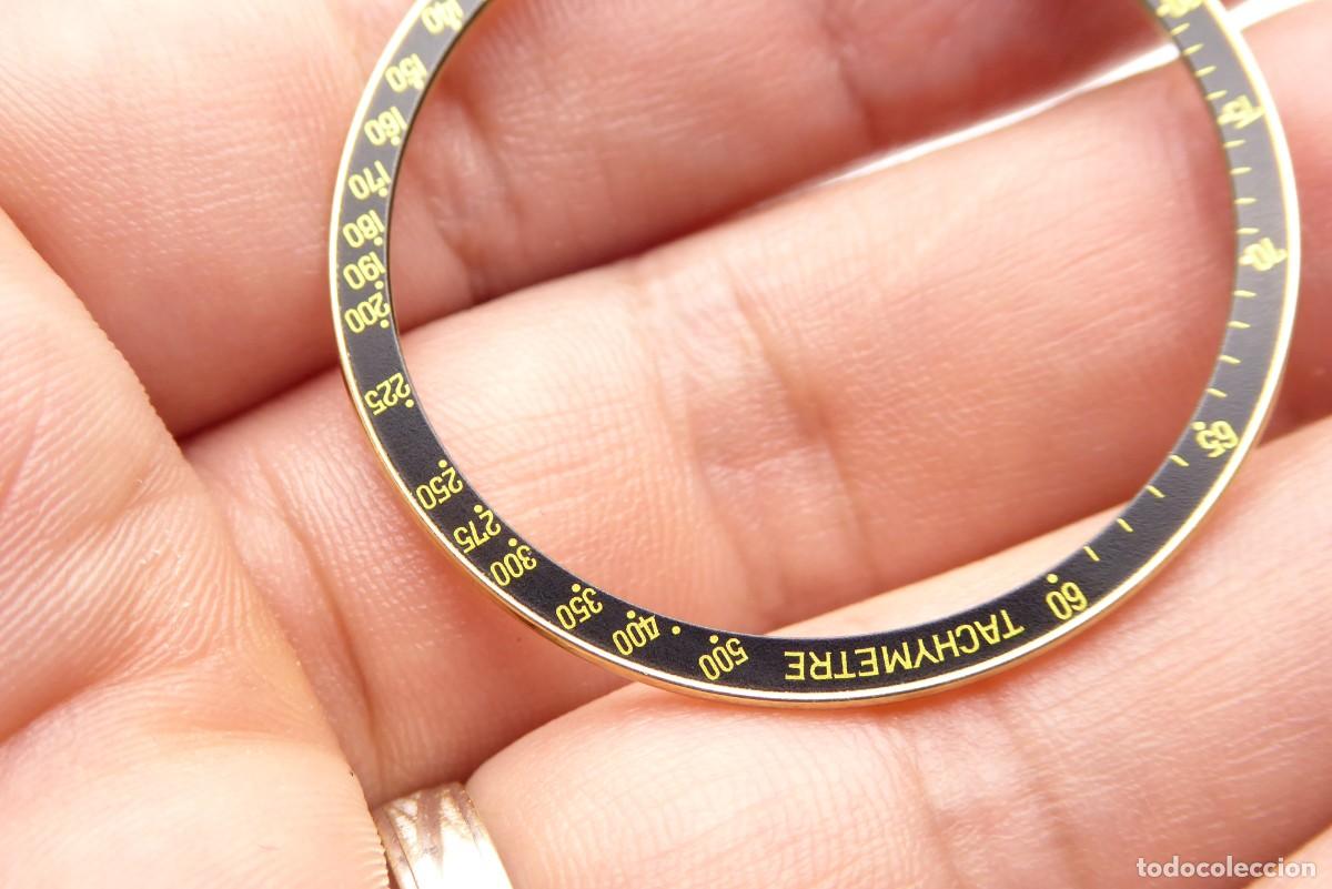 Recambios de relojes: Omega Speedmaster bezel gold 40mm - Foto 10