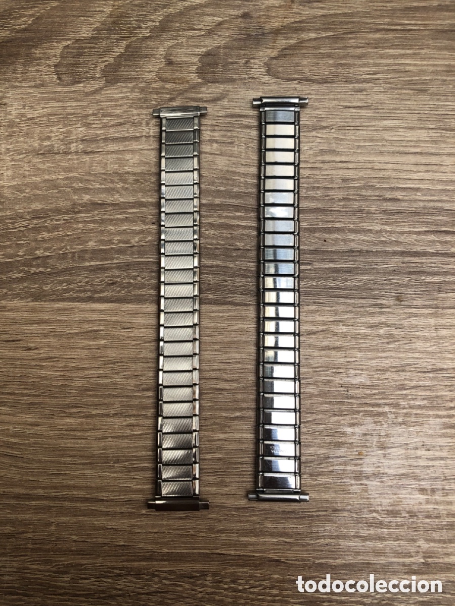 Recambios de relojes: Correa reloj extensible vintage a estrenar