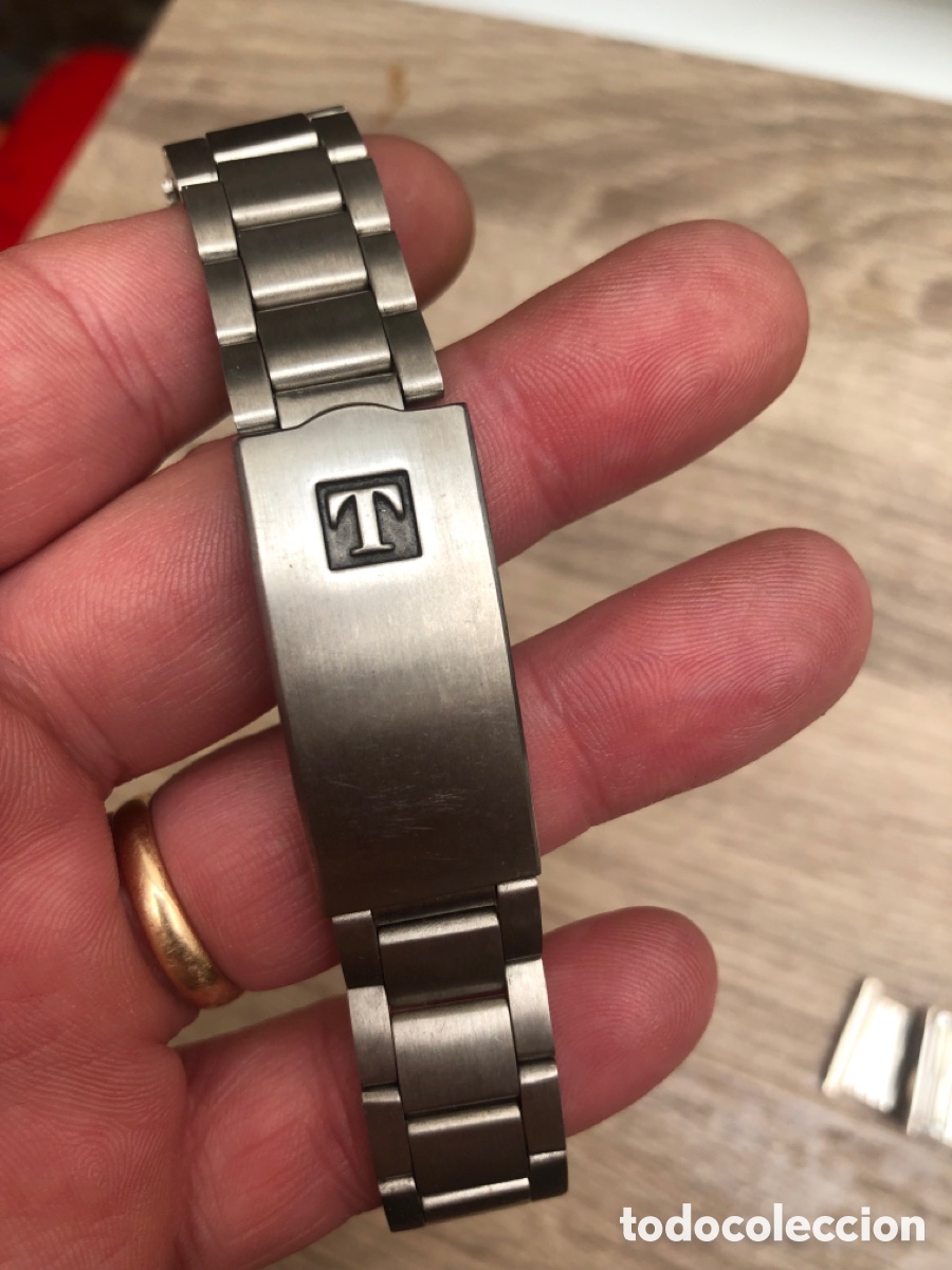 Recambios de relojes: Armis reloj con cierre complejo tissot a estrenar