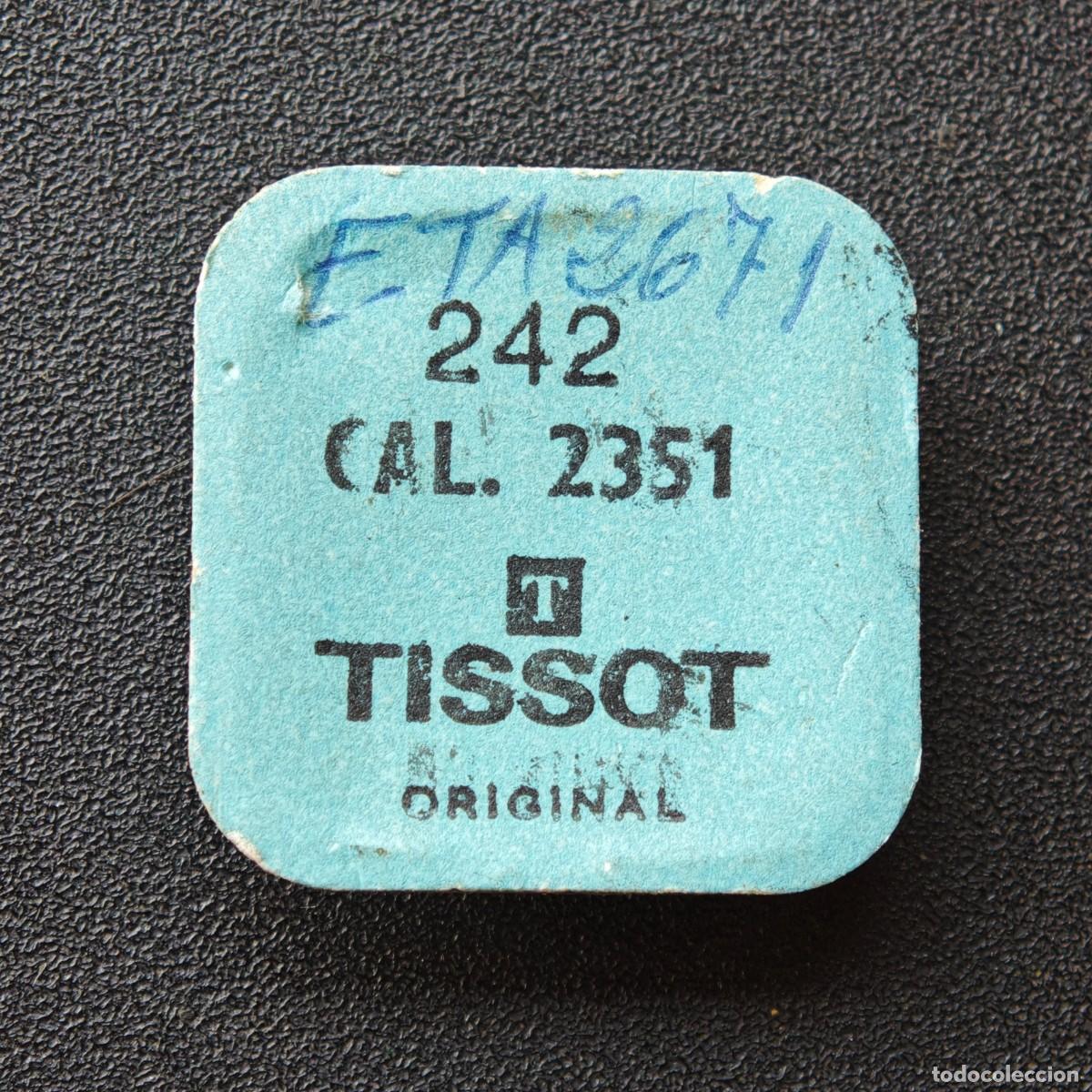 Recambios de relojes: TISSOT 2351 ETA 2671 242 recambio pieza reloj vintage watch spare part motre orologio