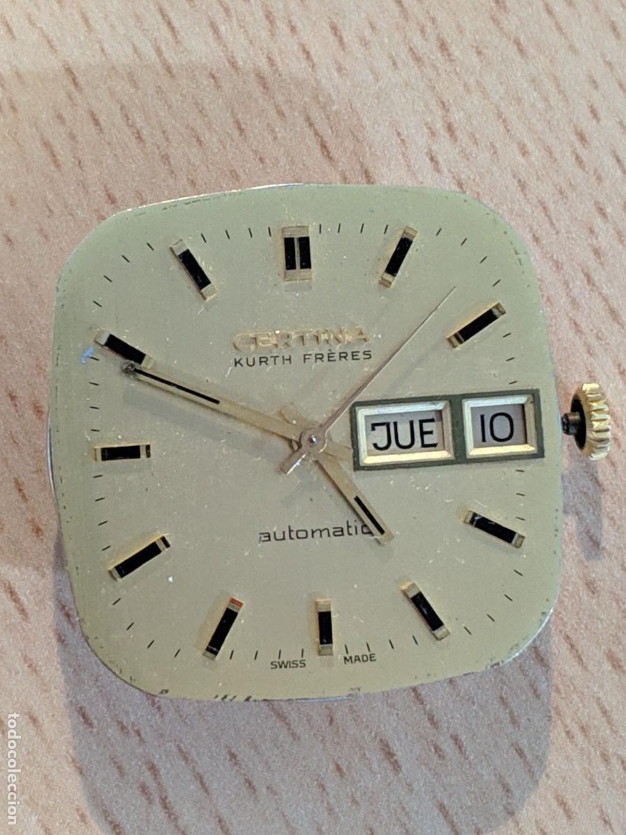 Recambios de relojes: Certina Certina 25-652. Movimiento autom&aacute;tico Certina Cal. 25-652, 28 rub&iacute;es, Swiss