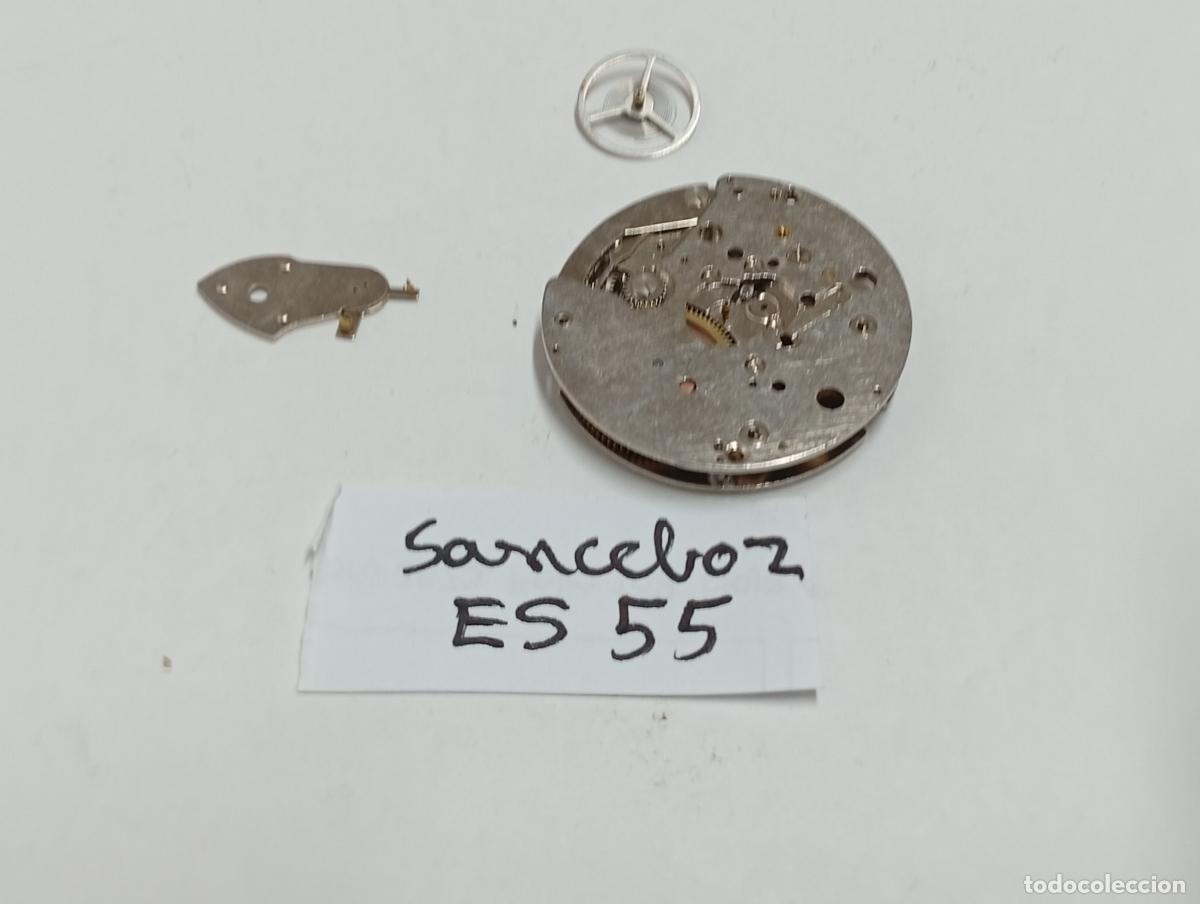 Recambios de relojes: Sanceboz Es 55, restos de mecanismo