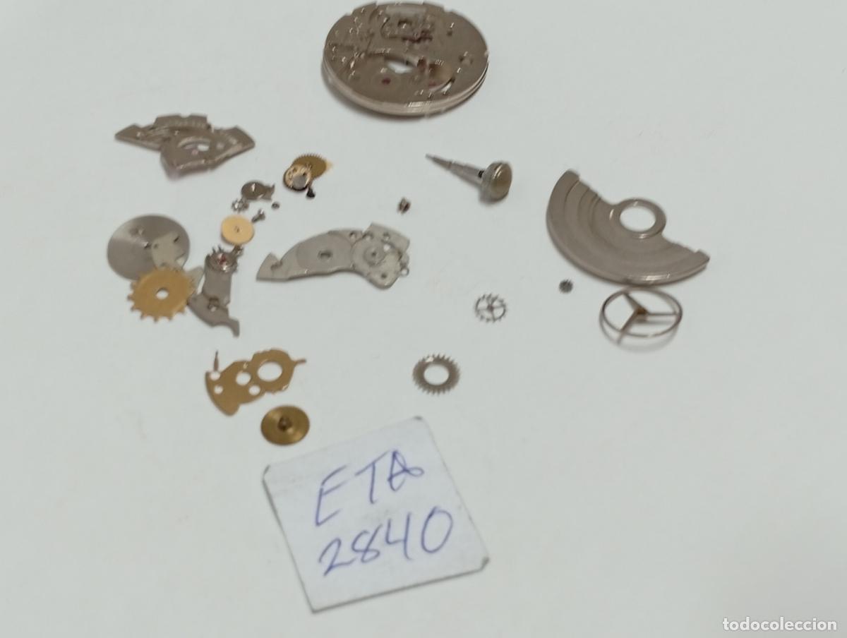 Recambios de relojes: Eta 2840, restos de mecanismo