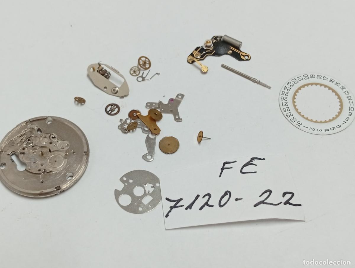 Recambios de relojes: Fe 7120 22, restos de mecanismo.