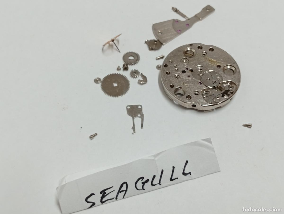 Recambios de relojes: Seagull, restos de mecanismo. - Foto 2