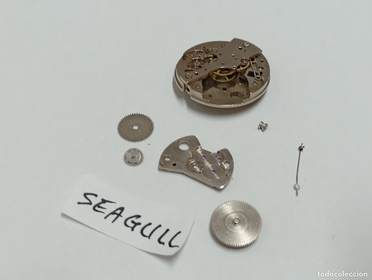 Recambios de relojes: Seagull, restos de mecanismo.