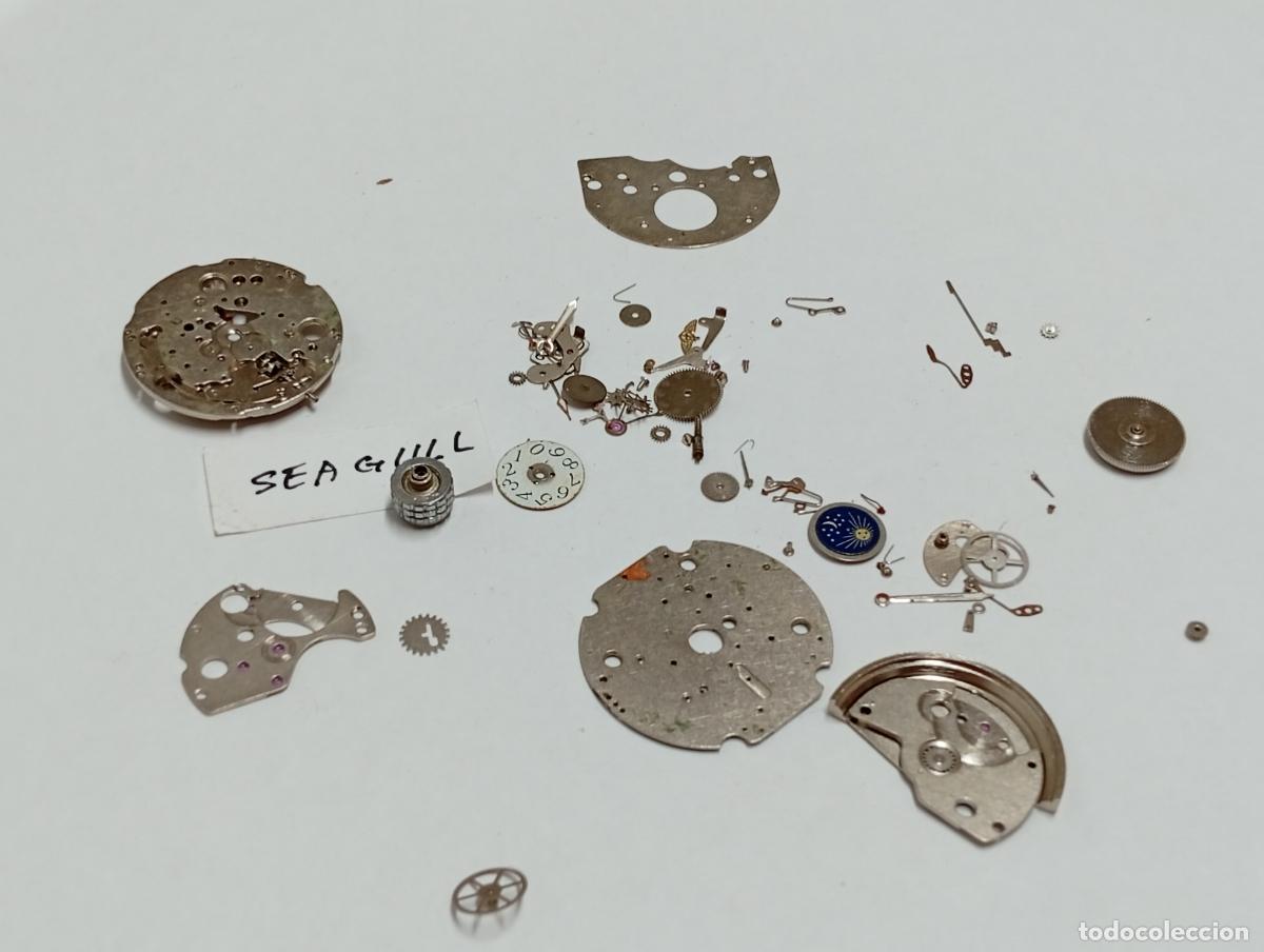 Recambios de relojes: Seagull, restos de mecanismo.
