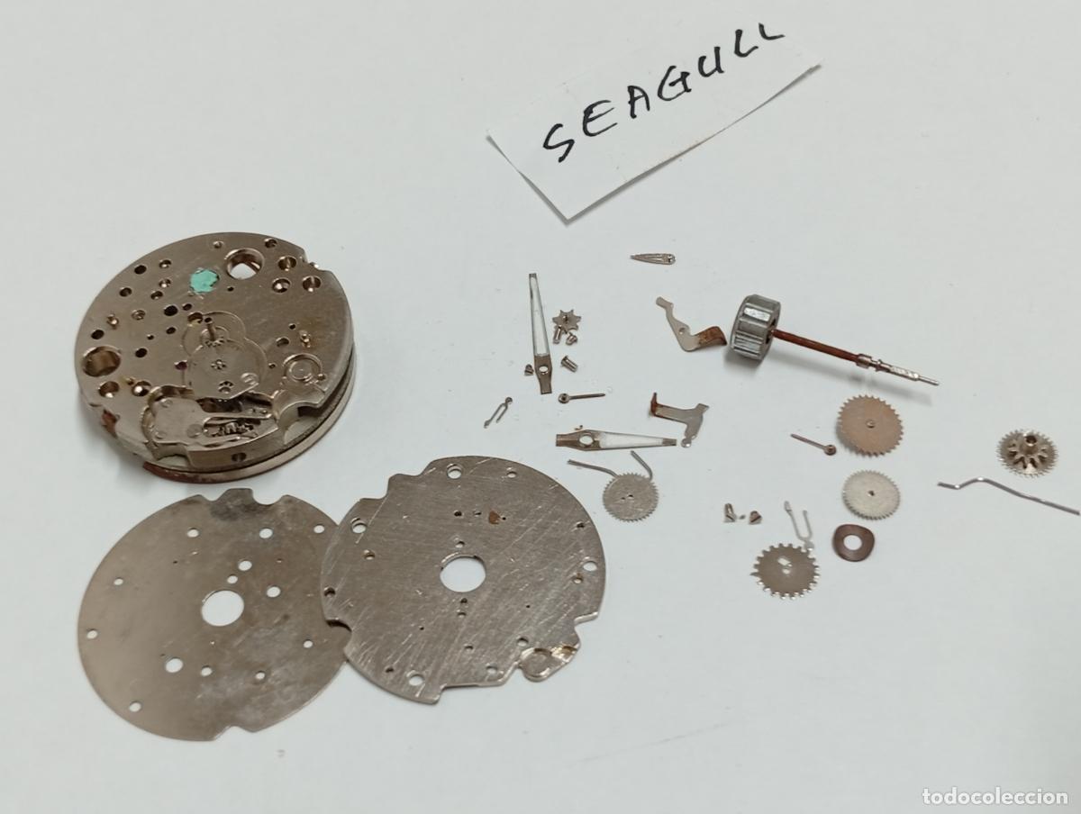 Recambios de relojes: Seagull, restos de mecanismo.