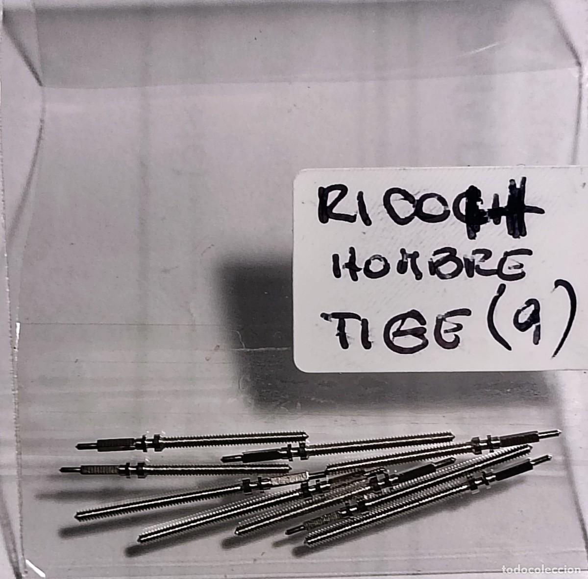 Recambios de relojes: RICOH - LOTE DE 9 TIJES - RELOJ AUTOMATICO - VIEJO STOCK