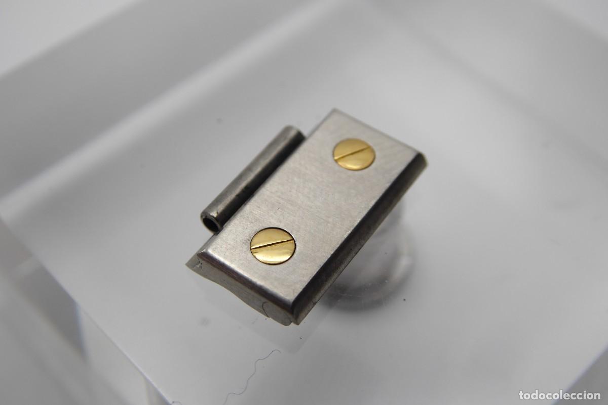 Recambios de relojes: Cartier santos steel/gold link 2961, 13.5mm