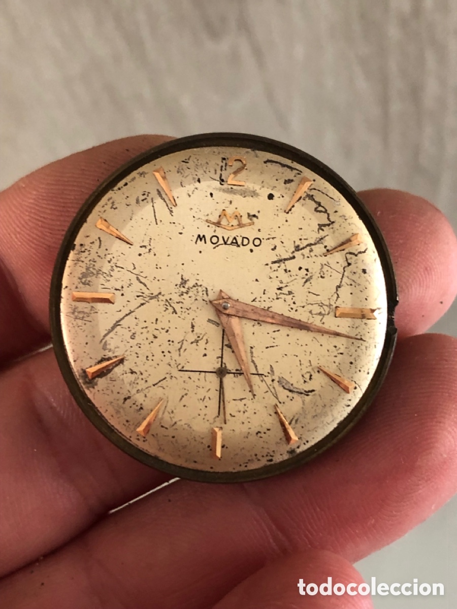 Recambios de relojes: Calibre reloj movado autom&aacute;tico bumper ref 1572