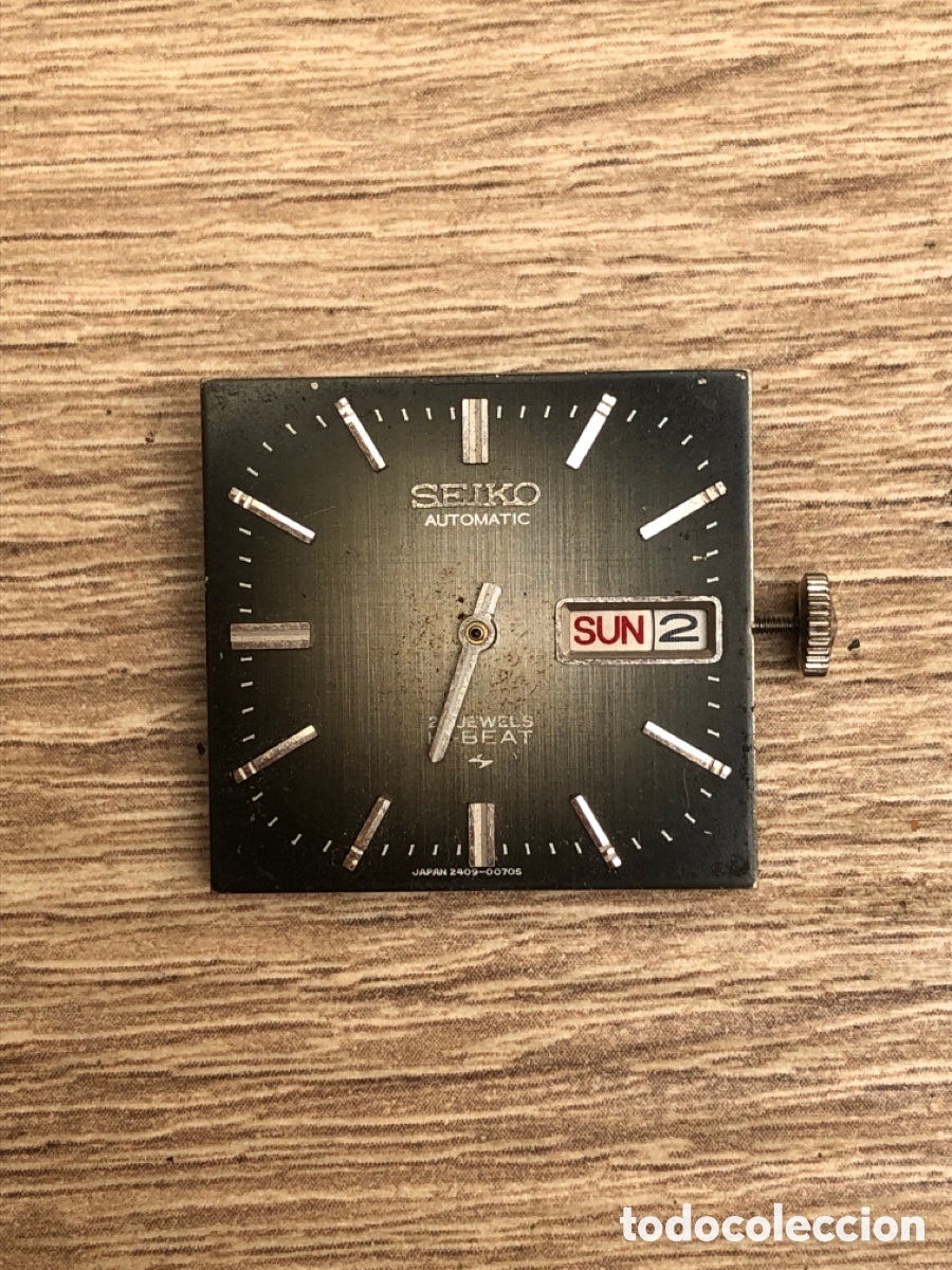 Recambios de relojes: Calibre reloj Seiko 2409 A