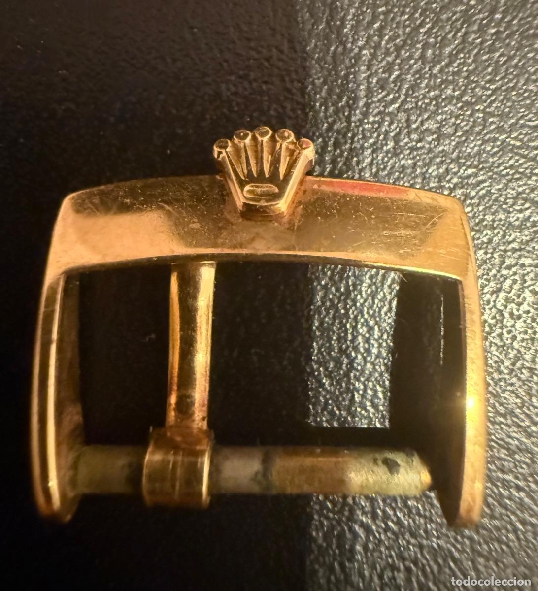 Recambios de relojes: Hebilla de oro para reloj Rolex