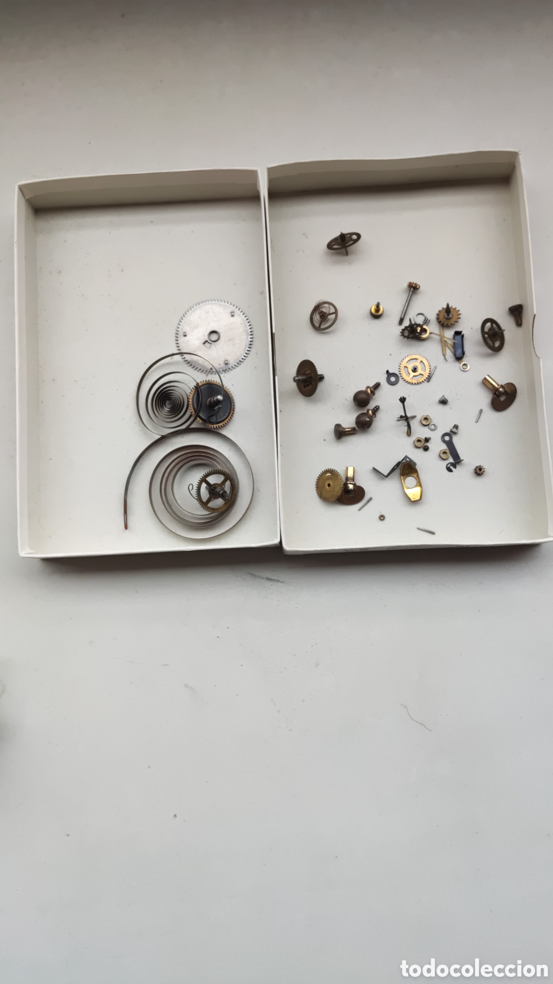 Recambios de relojes: Lote piezas relojer&iacute;a intage