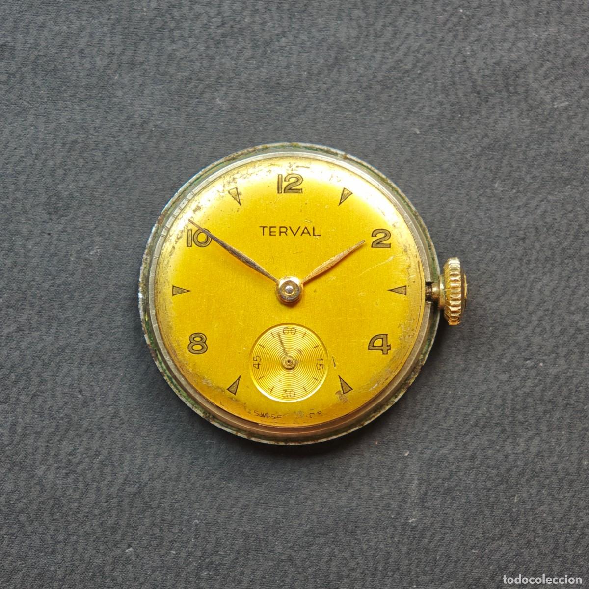 Recambios de relojes: UNITAS 630 Terval maquinaria reloj vintage watch movement motre orologio