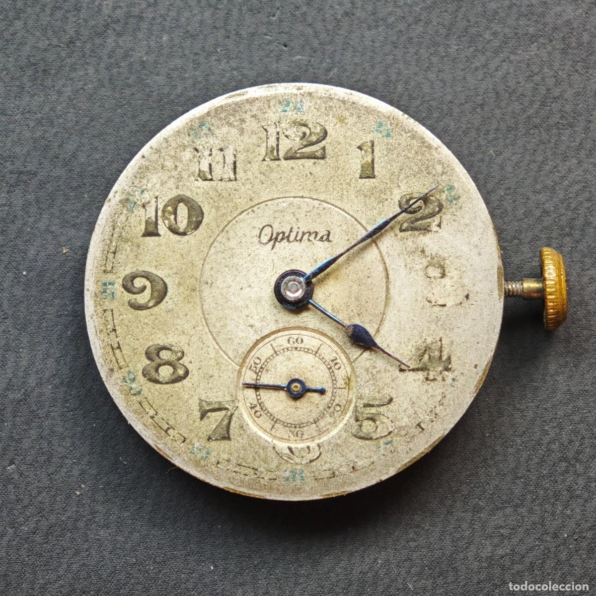 Recambios de relojes: OPTIMA maquinaria reloj vintage watch movement motre orologio