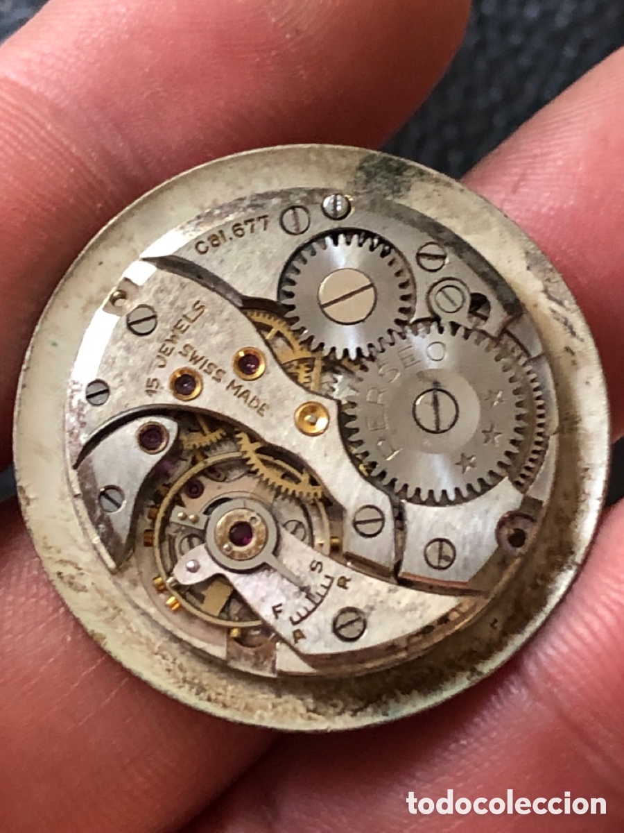 Recambios de relojes: Calibre reloj cuerda ref 677 - Foto 5