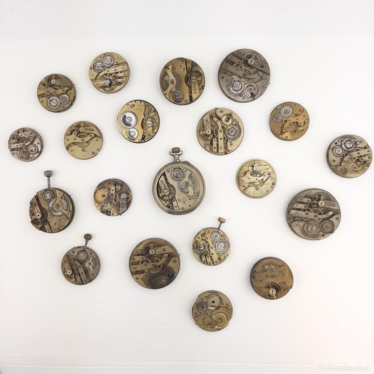 Recambios de relojes: Num. 20 pezzi di parti di ricambio per orologi