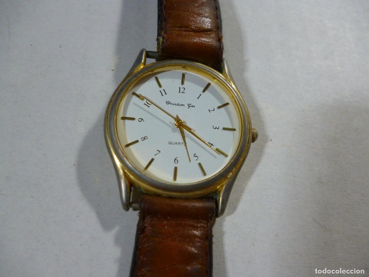 Recambios de relojes: RELOJ CHISTIAN GAR - CUERDA - VINTAGE - A REPARAR - MECANISMO JAPON&Eacute;S