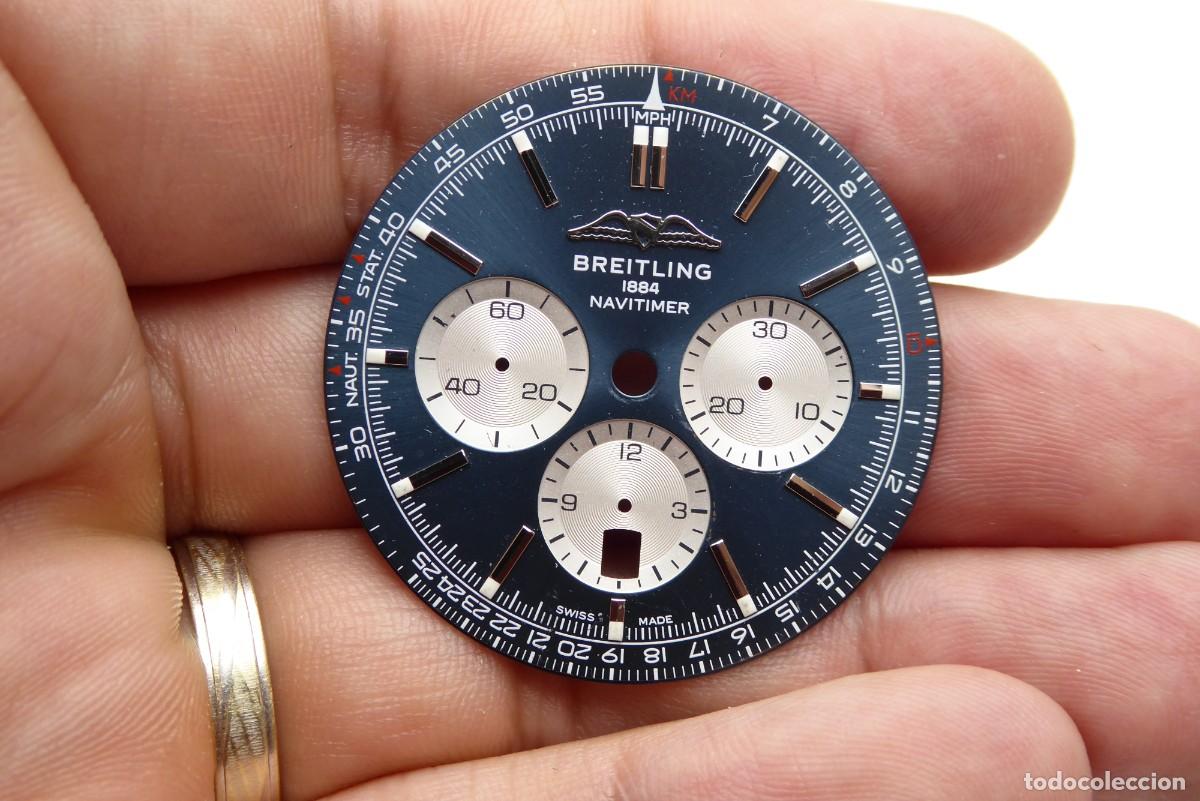 Recambios de relojes: Breitling Navitimer 1 B01 chronograph dial AB0137 - Foto 8