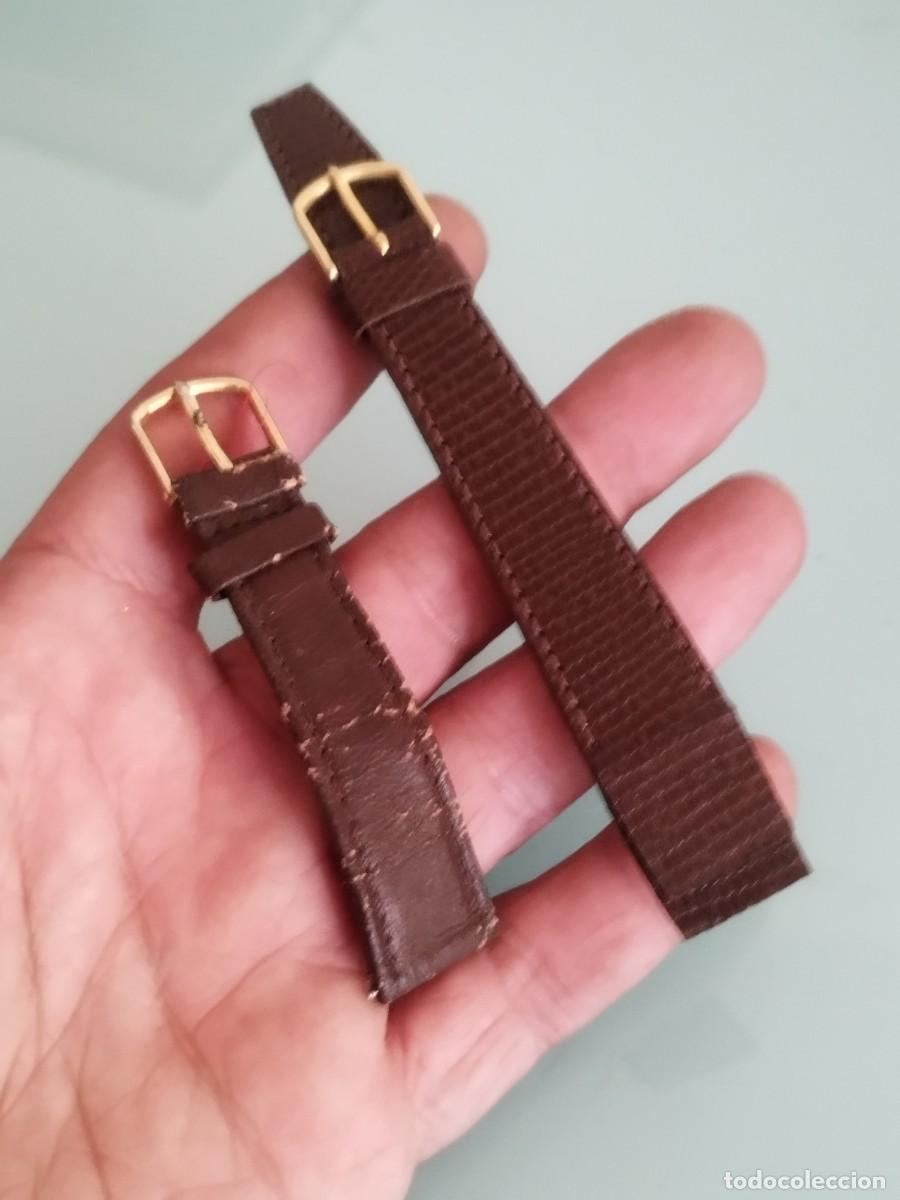 Ricambi di orologi: Correa de reloj, una completa y otra no. Ver fotos. De pulsera.