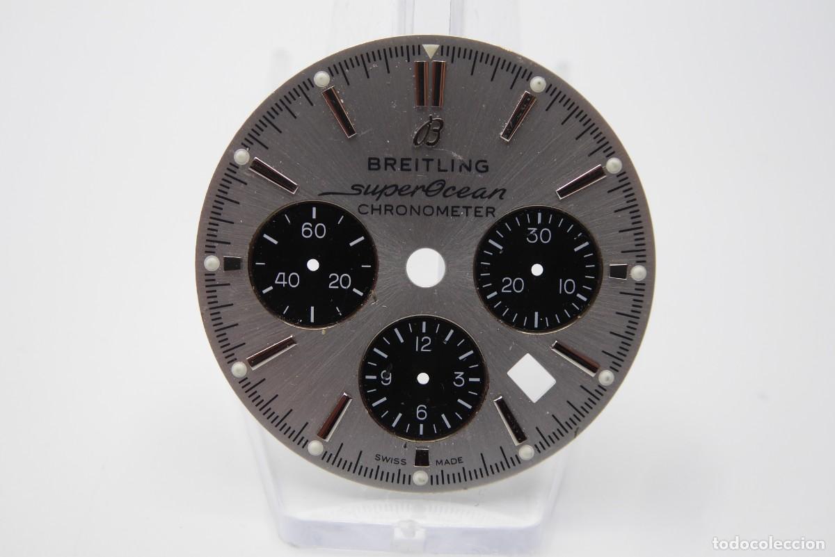 Recambios de relojes: Breitling Superocean heritage II Chronograph B01 silver dial